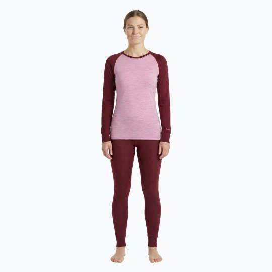 Zdjęcie produktu Komplet bielizny termoaktywnej damskiej WOOLCANO Merino SET0980 fioletowy