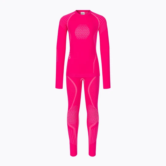 Zdjęcie produktu Komplet bielizny termoaktywnej dziecięcej UYN Visyon UW Set sweet pink
