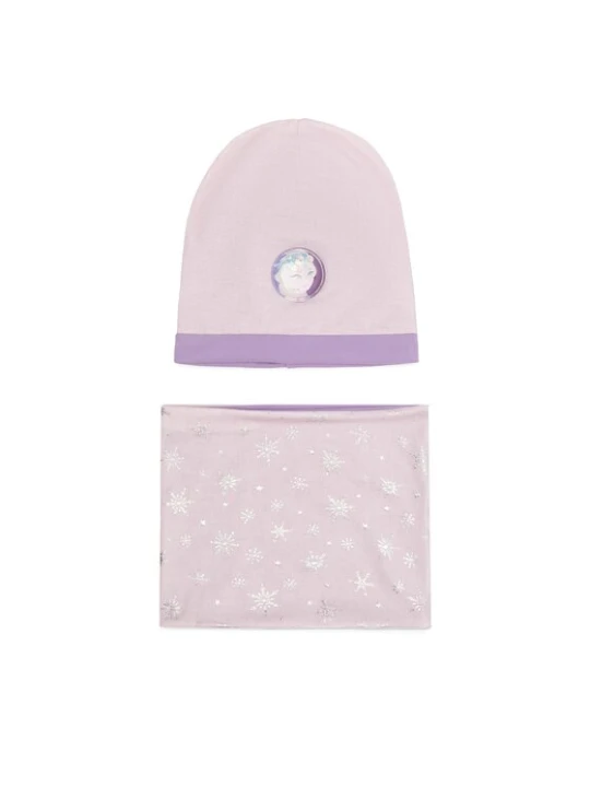 Zdjęcie produktu Komplet czapka i komin Frozen ACCCS-AW23-36DFR Fioletowy