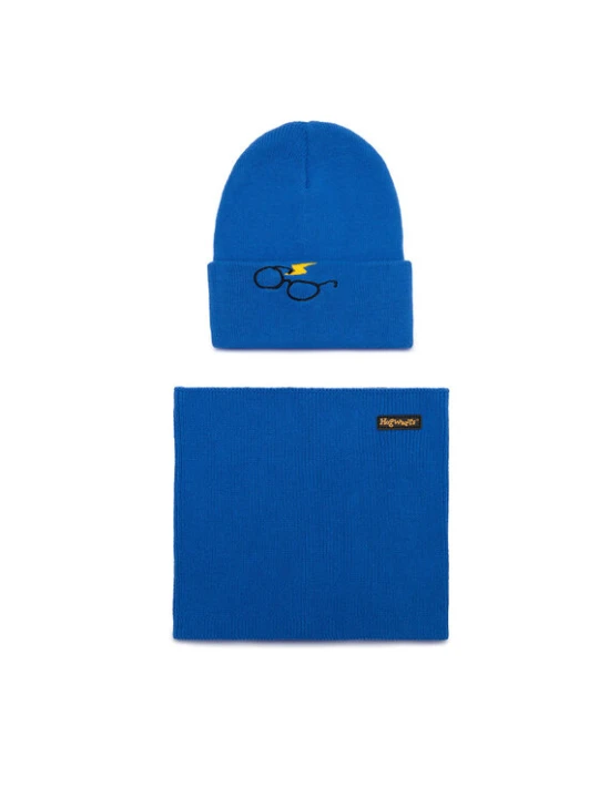 Zdjęcie produktu Komplet czapka i komin Harry Potter ACCCS-AW24-243WBHP Granatowy