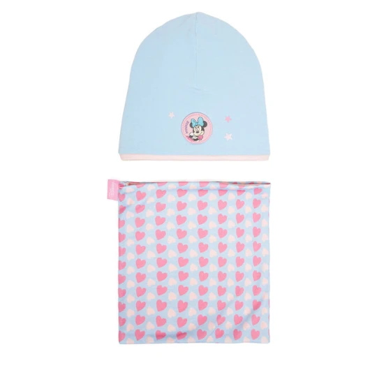 Zdjęcie produktu Komplet czapka i komin Mickey&Friends CEO-ACCCS-AW25-220DSTC Niebieski