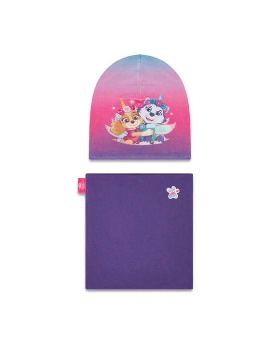 Zdjęcie produktu Komplet czapka i komin Paw Patrol CEO-ACCCS-AW25-316PAW Fioletowy