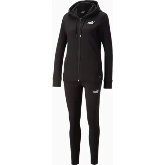 Zdjęcie produktu Komplet dresowy damski Metallic Tracksuit TR Puma Czarny