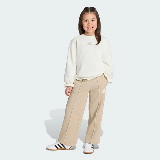 Zdjęcie produktu Komplet dresowy dla dziewczynek Seasonals Ruffles Adidas