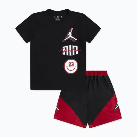 Zdjęcie produktu Komplet dziecięcy Nike Jordan Jumpman Stacked Play black