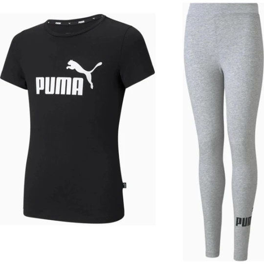 Zdjęcie produktu Komplet dziewczęcy Essentials Logo Puma
