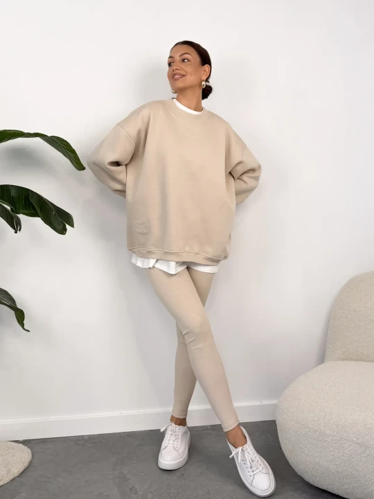 Zdjęcie produktu Komplet Ocieplany Beżowy Epic ClothStore