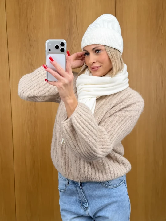 Zdjęcie produktu Komplet Kremowy Frost ClothStore Cream