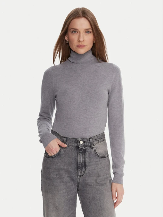 Zdjęcie produktu Kontatto Golf 3M0824C Szary Regular Fit