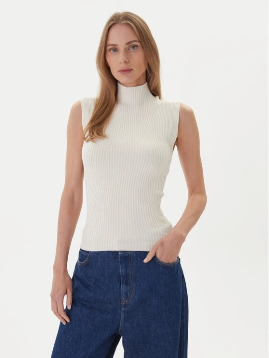 Zdjęcie produktu Kontatto Golf 3M0826C Kremowy Slim Fit