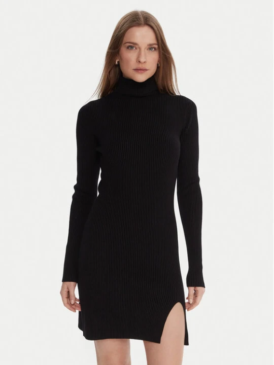 Zdjęcie produktu Kontatto Sukienka dzianinowa 3M0827C Czarny Slim Fit
