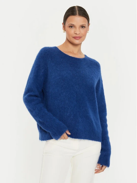 Zdjęcie produktu Kontatto Sweter 3M0229 AI253M10 Niebieski Relaxed Fit