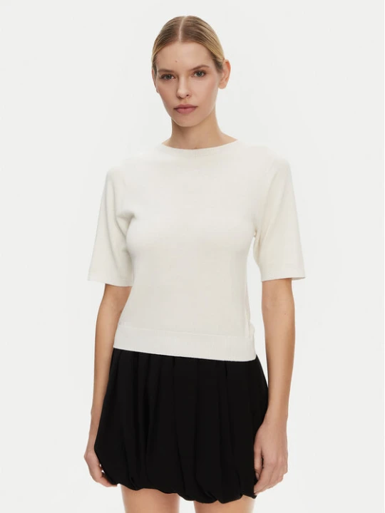 Zdjęcie produktu Kontatto Sweter 3M0504C Kremowy Regular Fit