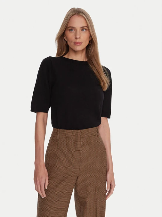 Zdjęcie produktu Kontatto Sweter 3M0804C Czarny Regular Fit