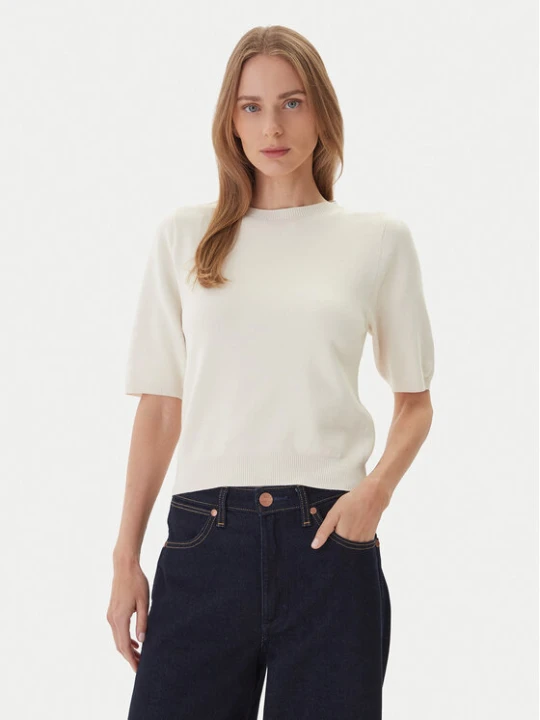Zdjęcie produktu Kontatto Sweter 3M0804C Écru Regular Fit Kremowy