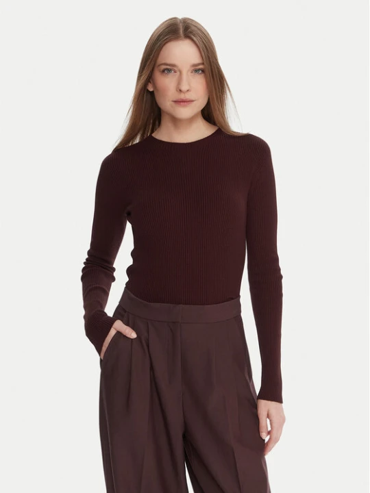 Zdjęcie produktu Kontatto Sweter 3M0809C Brązowy Slim Fit