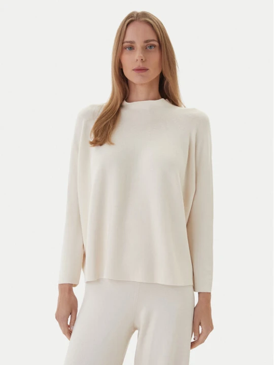 Zdjęcie produktu Kontatto Sweter 3M0811C Écru Regular Fit Kremowy