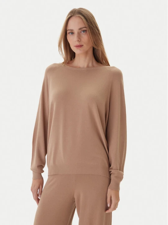 Zdjęcie produktu Kontatto Sweter 3M0820C Beżowy Regular Fit
