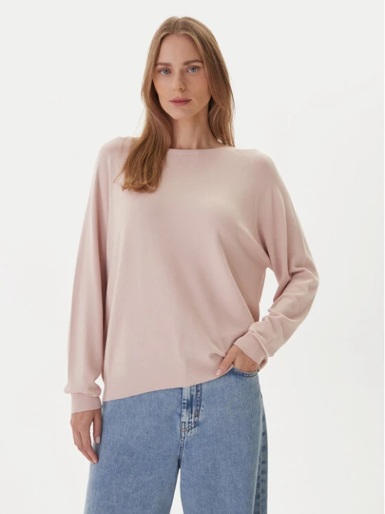 Zdjęcie produktu Kontatto Sweter 3M0820C Różowy Regular Fit