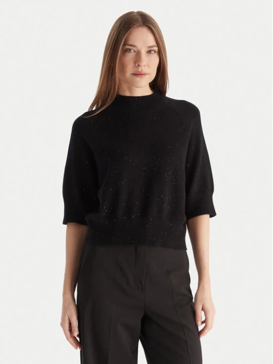 Zdjęcie produktu Kontatto Sweter 3M0903C Czarny Regular Fit
