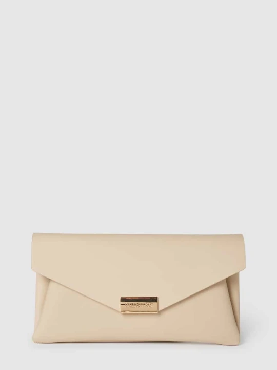 Zdjęcie produktu Kopertówka z efektem błyszczącym model ‘ARPIE’ VALENTINO BAGS Écru