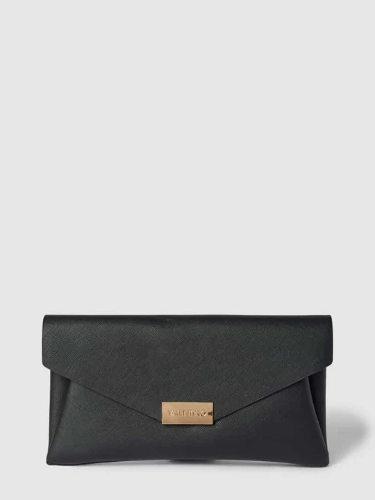 Zdjęcie produktu Kopertówka z efektem błyszczącym model ‘ARPIE’ VALENTINO BAGS Czarny