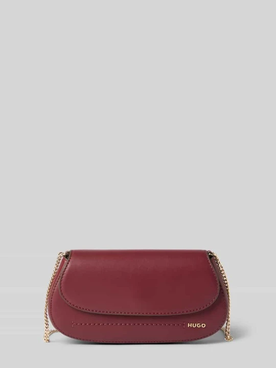 Zdjęcie produktu Kopertówka z łańcuszkiem na ramię model 'Yorih_Clutch' Hugo Ciemnoczerwony