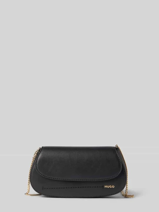 Zdjęcie produktu Kopertówka z łańcuszkiem na ramię model 'Yorih_Clutch' Hugo Czarny