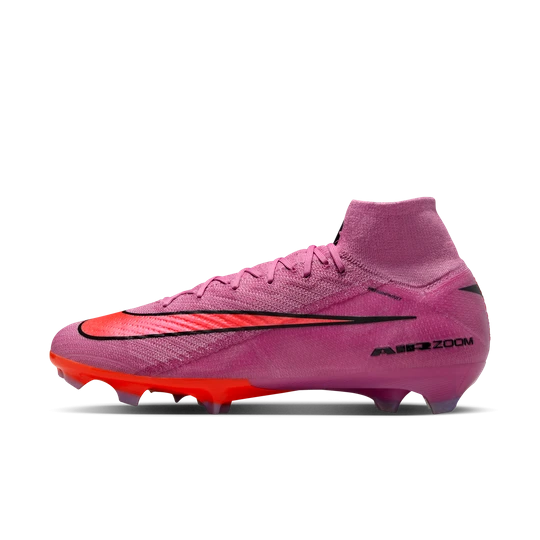 Zdjęcie produktu Korki piłkarskie typu high top na twardą murawę Nike Mercurial Superfly 10 Elite - Różowy