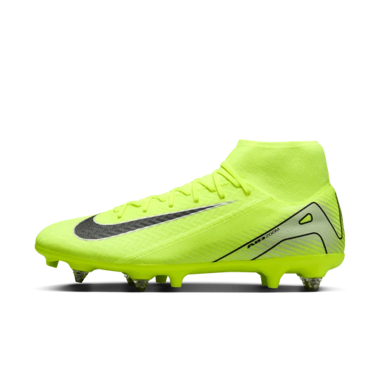 Zdjęcie produktu Korki piłkarskie typu high top SG-Pro Nike Mercurial Superfly 10 Academy - Żółty