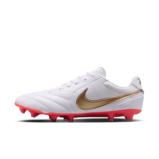 Zdjęcie produktu Korki piłkarskie typu low top na twardą murawę Nike Tiempo Ligera Pro - Biel