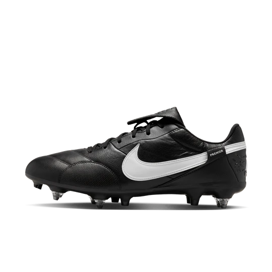 Zdjęcie produktu Korki piłkarskie typu low top SG-Pro Nike Premier 3 - Czerń