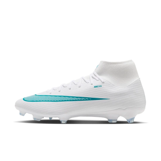 Zdjęcie produktu Korki piłkarskie z wysoką cholewką na różne typy nawierzchni Nike Mercurial Superfly 11 Academy - Biel