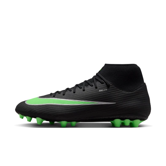 Zdjęcie produktu Korki piłkarskie z wysoką cholewką na sztuczną murawę Nike Mercurial Superfly 11 Academy - Czerń