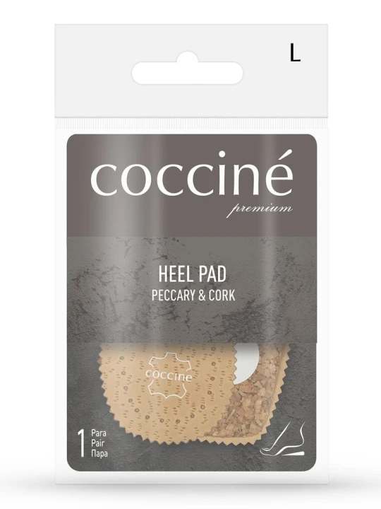 Zdjęcie produktu Korkowe Podpiętki do Butów ze Skórą Owczą rozm. L Coccine Beżowy