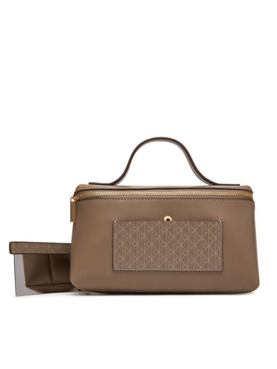Zdjęcie produktu Kosmetyczka Calvin Klein Emblem Aop Beauty Case Giftset LV04F1102G Brązowy