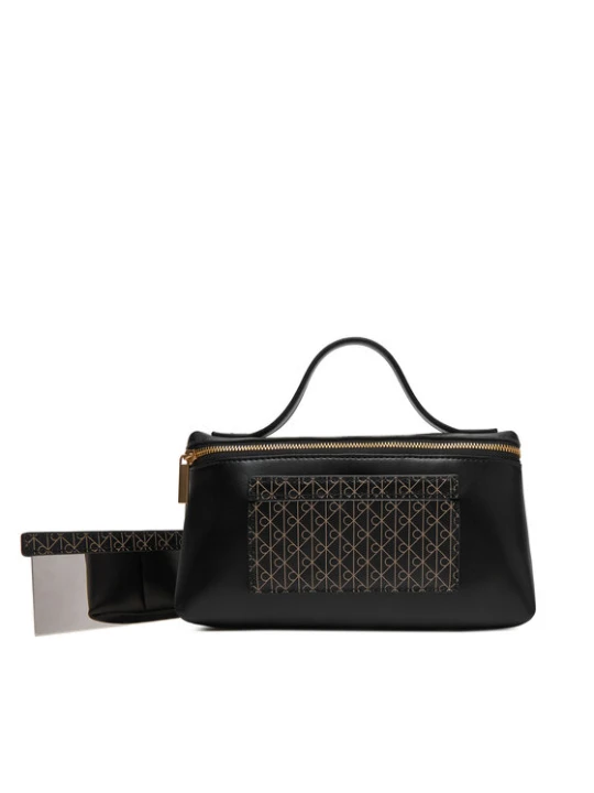 Zdjęcie produktu Kosmetyczka Calvin Klein Emblem Aop Beauty Case Giftset LV04F1102G Czarny