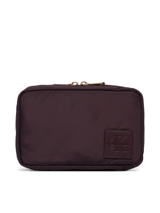 Zdjęcie produktu Kosmetyczka Calvin Klein Nylon Mix Cosmetic Pouch LV04F1310G Bordowy
