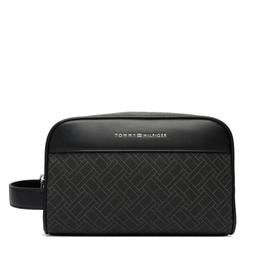 Zdjęcie produktu Kosmetyczka Tommy Hilfiger Th Flag Monogram Washbag AM0AM14298 Czarny