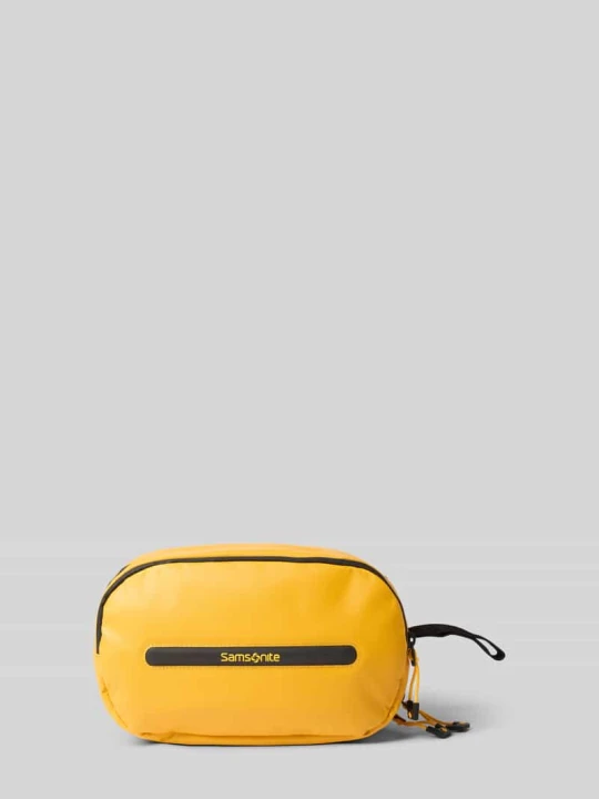 Zdjęcie produktu Kosmetyczka z detal z logo model 'Ecodiver' Samsonite Żółty