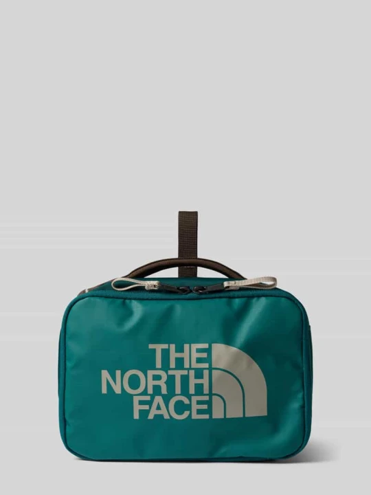 Zdjęcie produktu Kosmetyczka z nadruk z logo model 'Voyager' The North Face Petrol