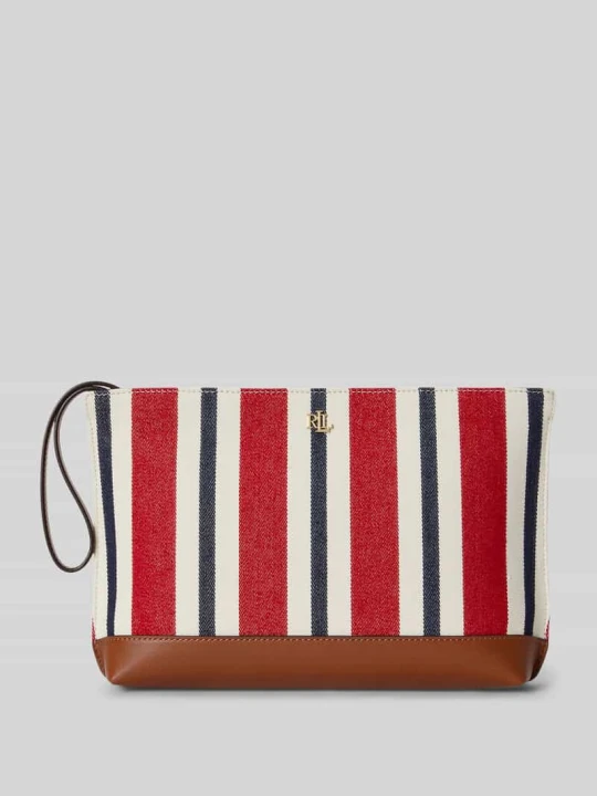 Zdjęcie produktu Kosmetyczka z płótna żaglowego Lauren Ralph Lauren Czerwony