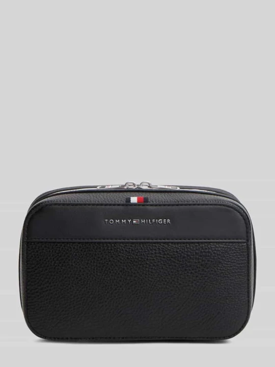 Zdjęcie produktu Kosmetyczka z zamkiem błyskawicznym Tommy Hilfiger czarny