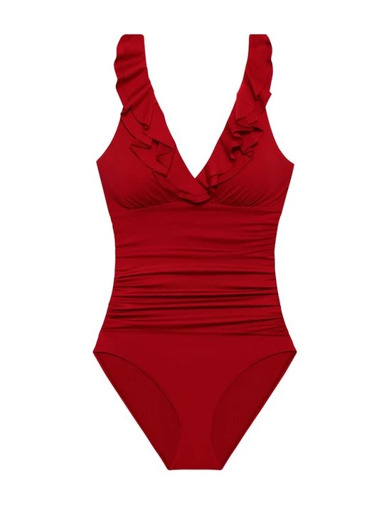 Zdjęcie produktu Kostium kąpielowy Lauren Ralph Lauren czerwony