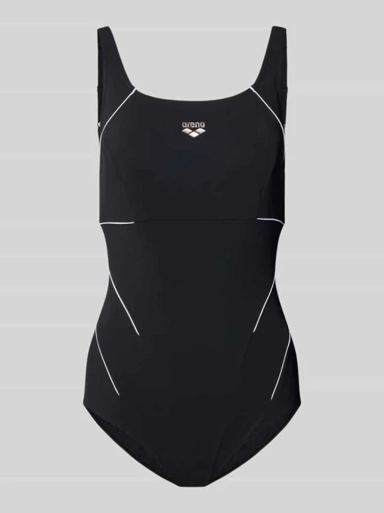 Zdjęcie produktu Kostium kąpielowy o kroju slim fit z efektem modelowania Arena Czarny