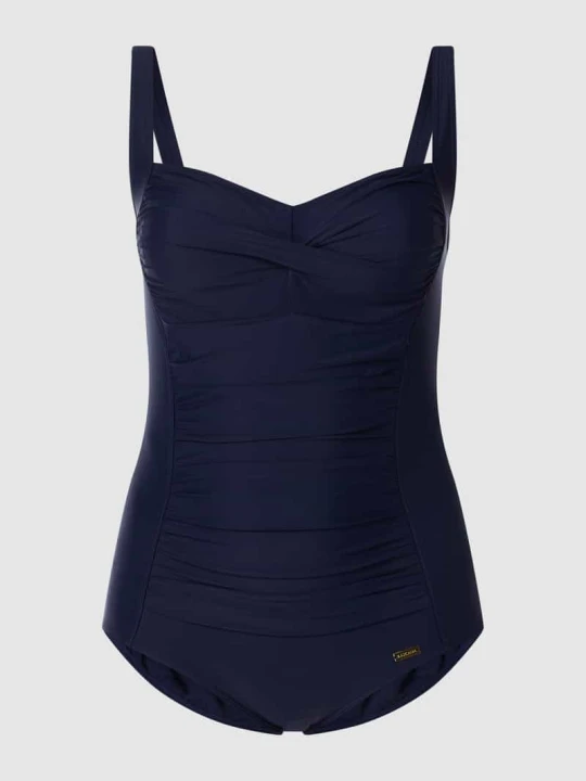 Zdjęcie produktu PLUS SIZE kostium kąpielowy z marszczeniami Lascana Granatowy