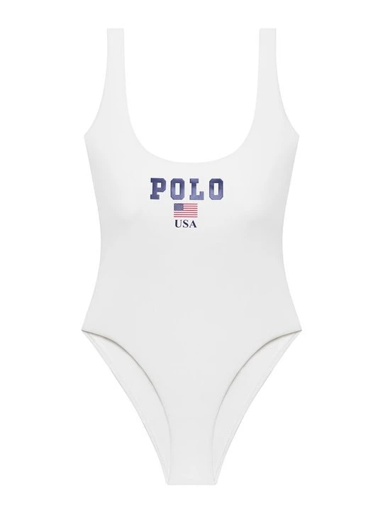 Zdjęcie produktu Kostium kąpielowy Polo Ralph Lauren biały