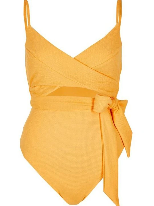 Zdjęcie produktu Kostium kąpielowy River Island pomarańczowy