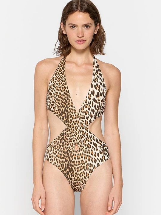 Zdjęcie produktu Kostium kąpielowy Roberto Cavalli brązowy