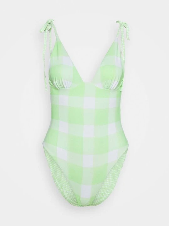 Zdjęcie produktu Kostium kąpielowy Solid & Striped jasnozielony